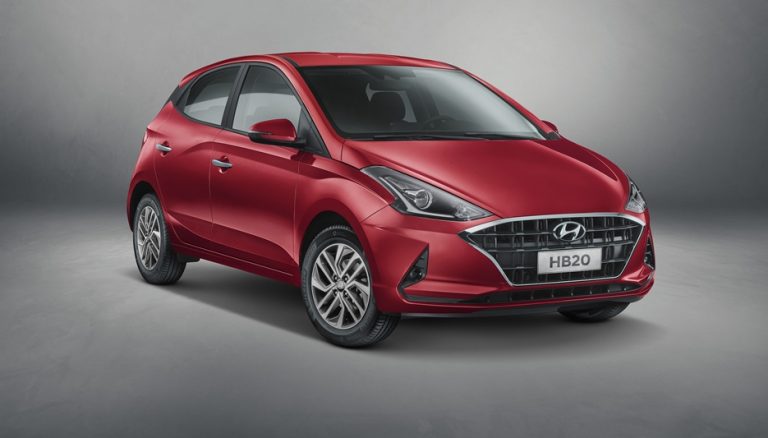 Novo HB20 é revelado pela Hyundai com imagens da versão topo de linha