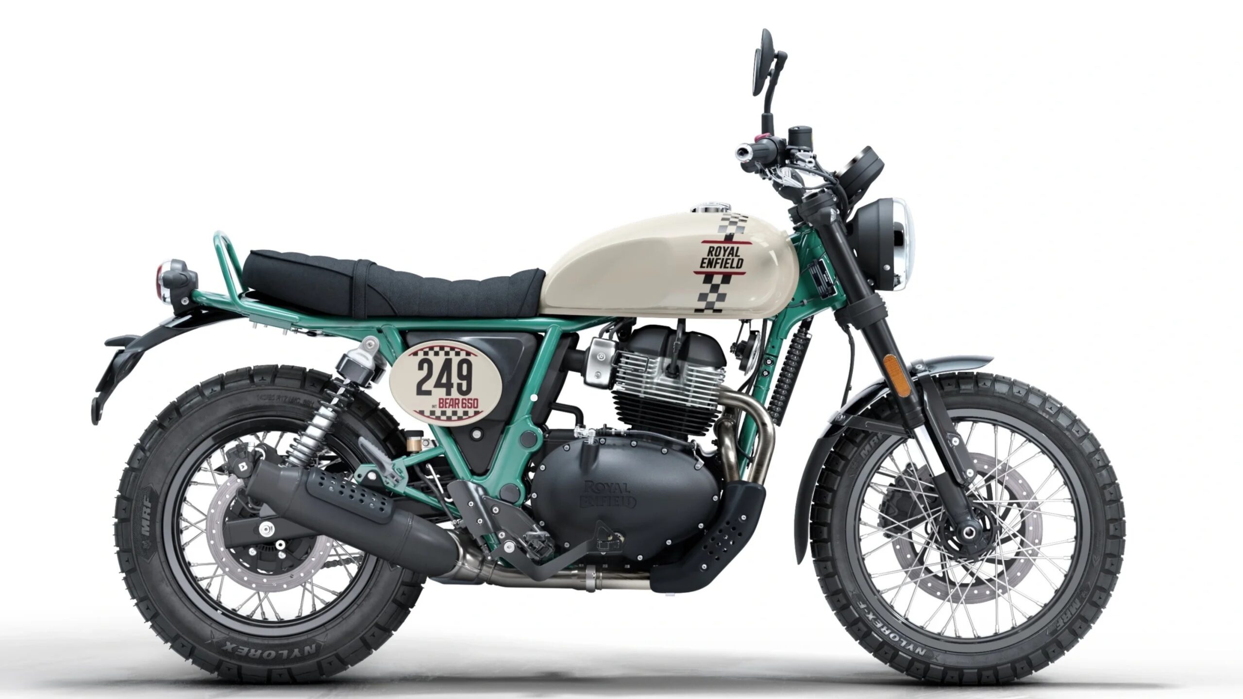 Royal Enfield prepara chegada da Bear 650 com pegada scrambler
